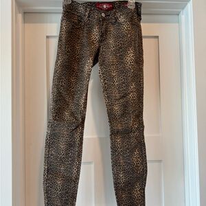 Lucky Brand cheetah jeans